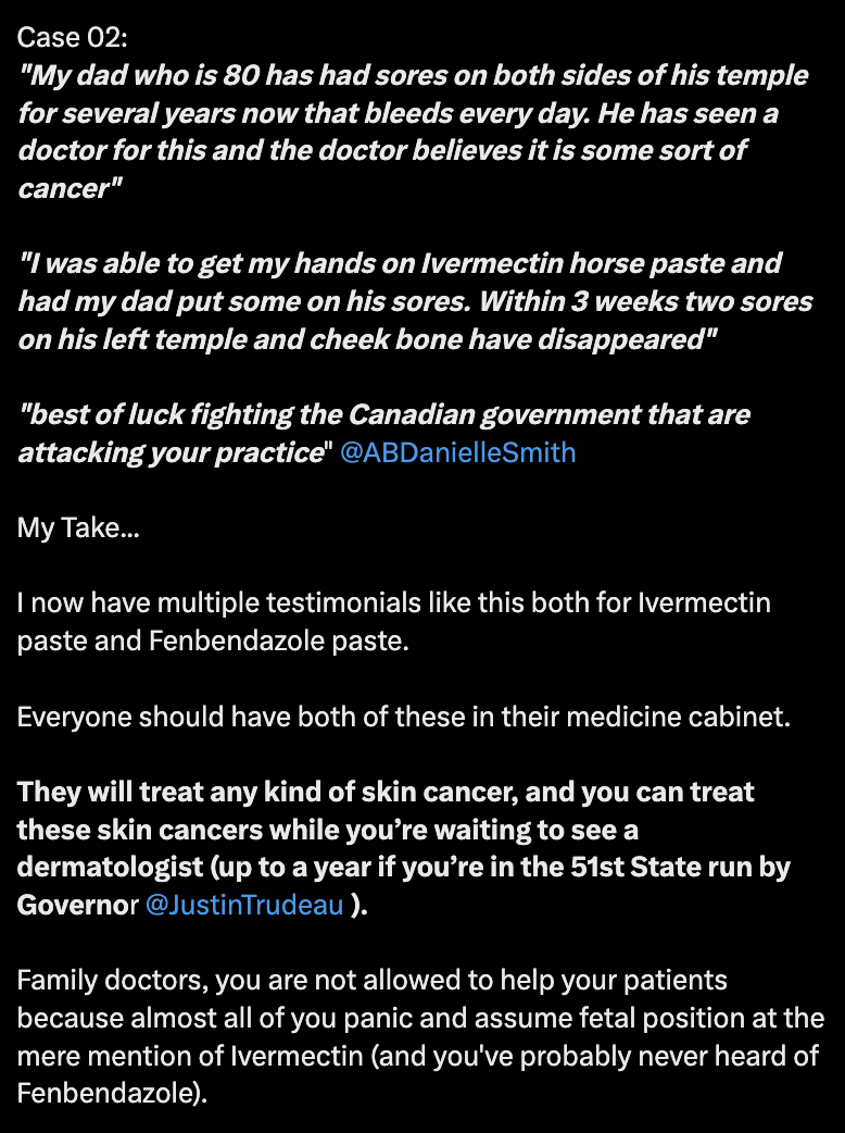 cancer healing testimonial