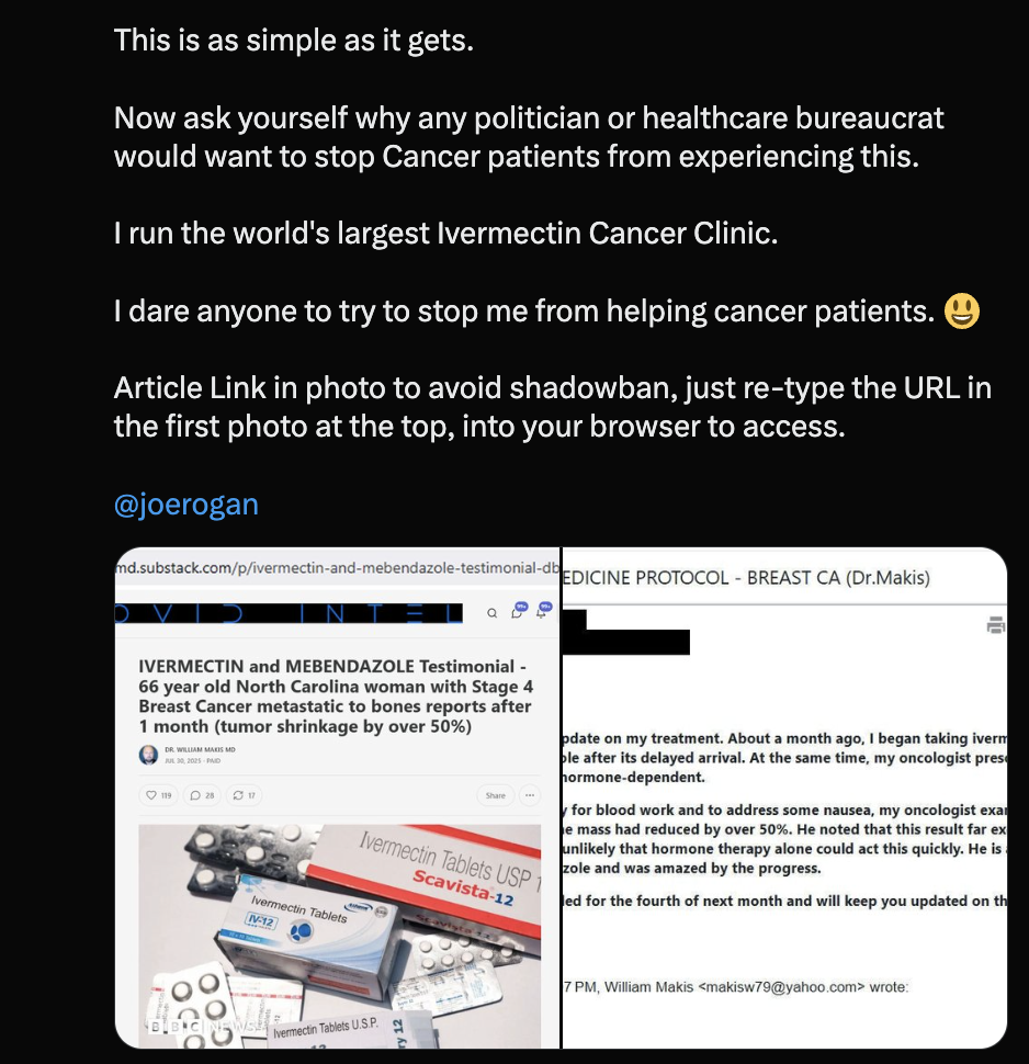 cancer healing testimonial