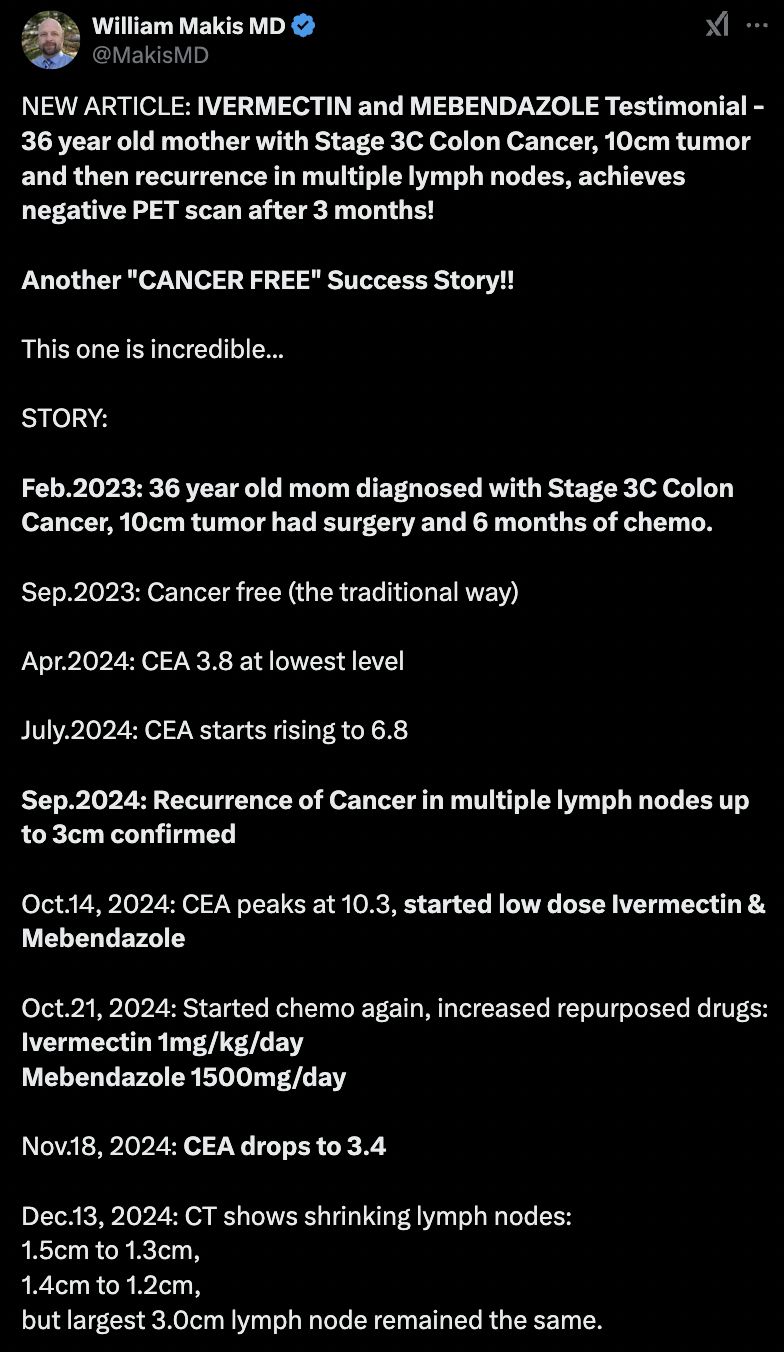 cancer healing testimonial