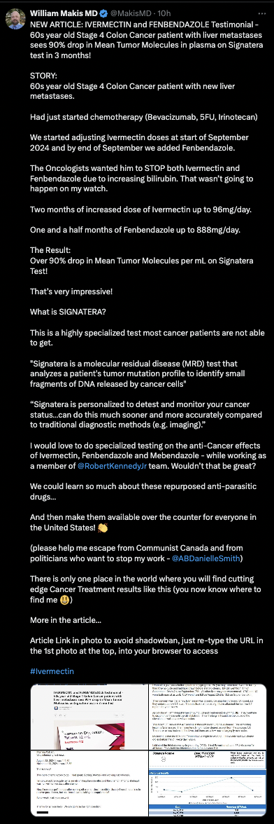 cancer healing testimonial