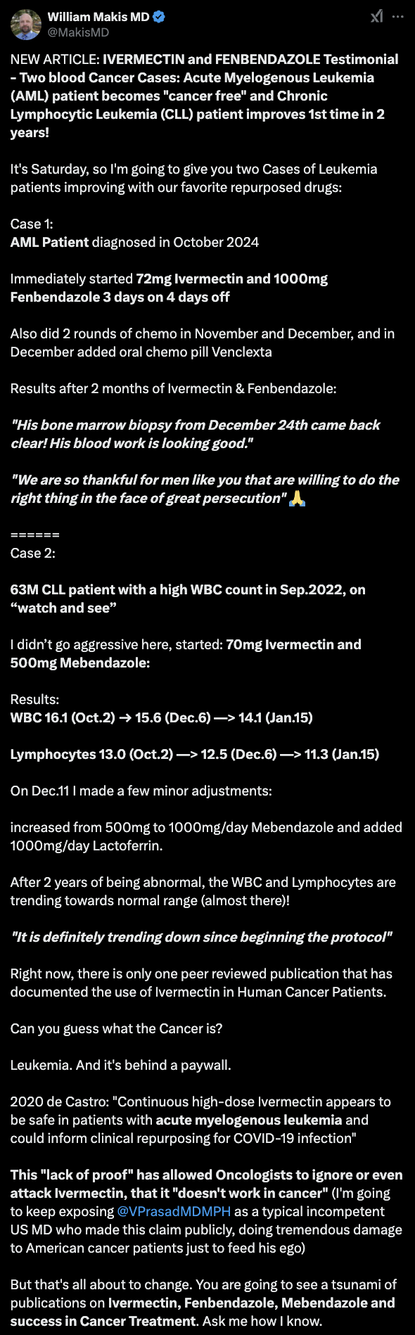 cancer healing testimonial