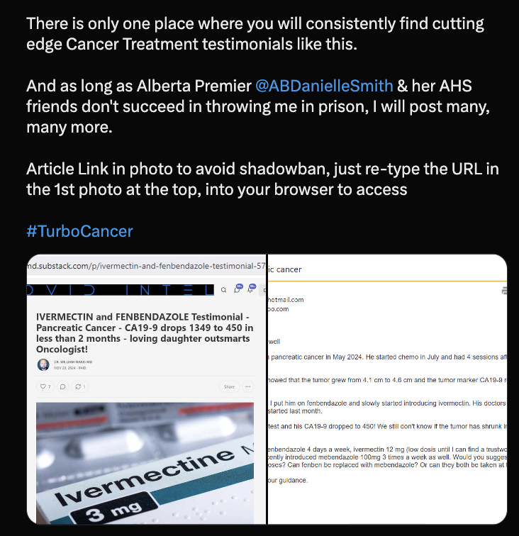 cancer healing testimonial